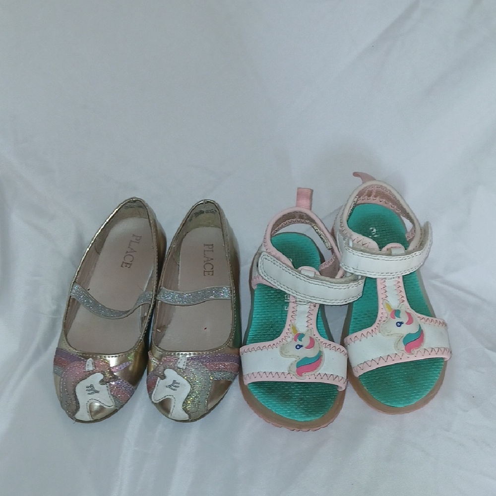 The Children's Place Unicorn Kids Shoes - Multicolor